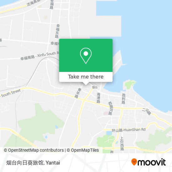 烟台向日葵旅馆 map