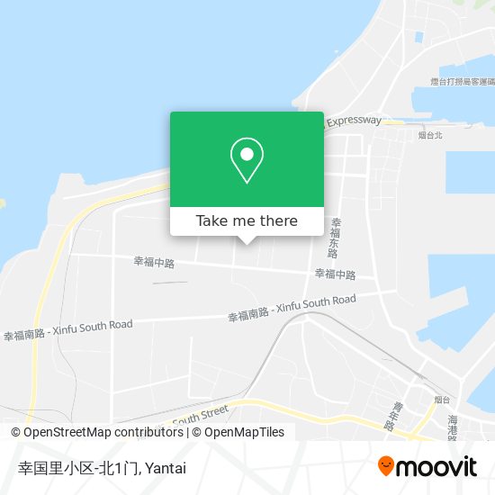 幸国里小区-北1门 map