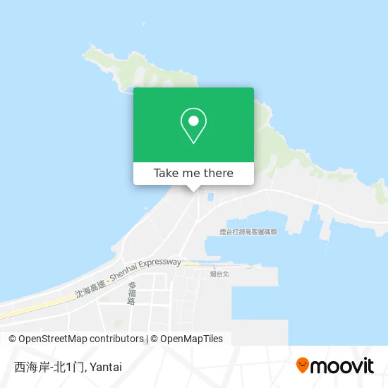 西海岸-北1门 map