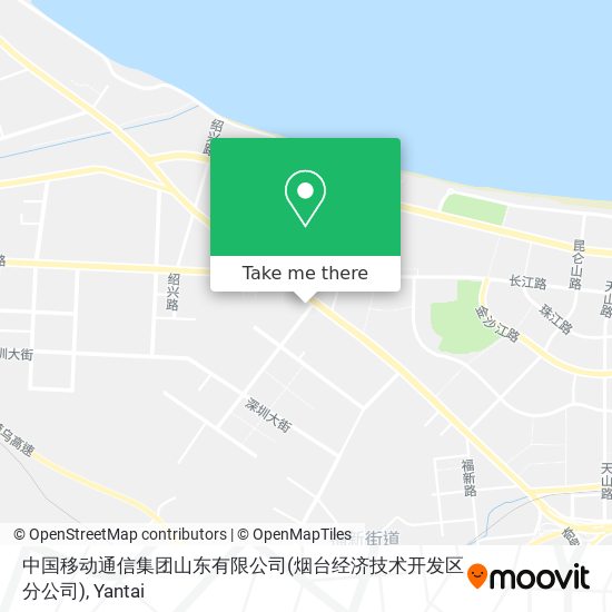 中国移动通信集团山东有限公司(烟台经济技术开发区分公司) map