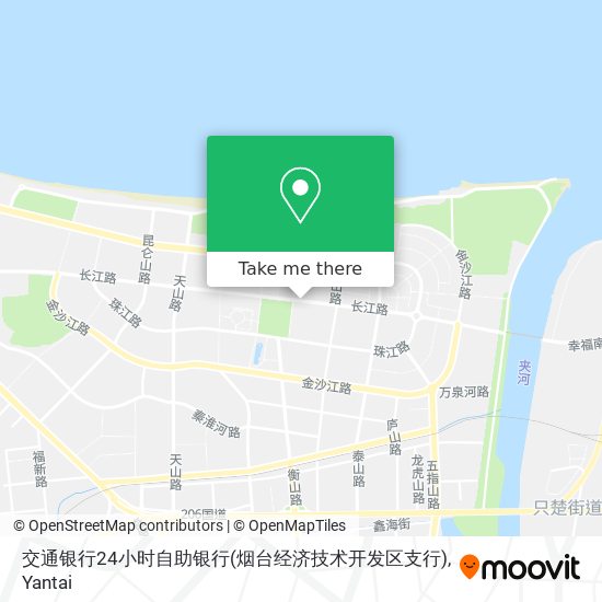 交通银行24小时自助银行(烟台经济技术开发区支行) map