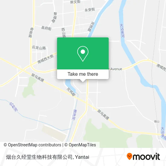 烟台久经堂生物科技有限公司 map