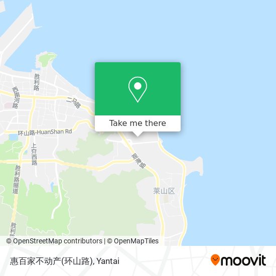 惠百家不动产(环山路) map