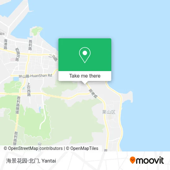 海景花园-北门 map