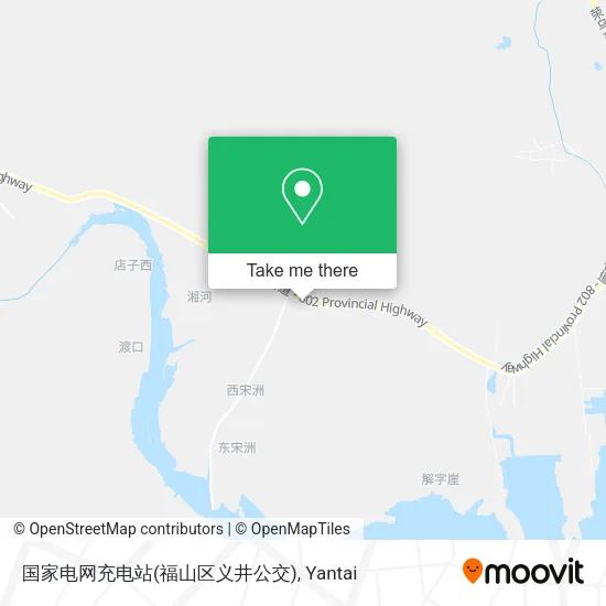 国家电网充电站(福山区义井公交) map