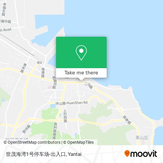 世茂海湾1号停车场-出入口 map