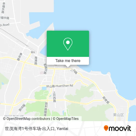 世茂海湾1号停车场-出入口 map