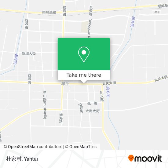 杜家村 map