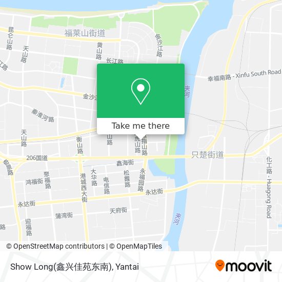 Show Long(鑫兴佳苑东南) map