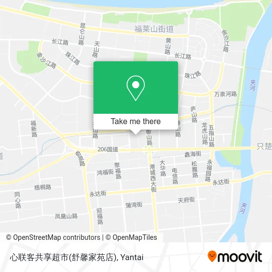心联客共享超市(舒馨家苑店) map