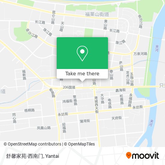 舒馨家苑-西南门 map