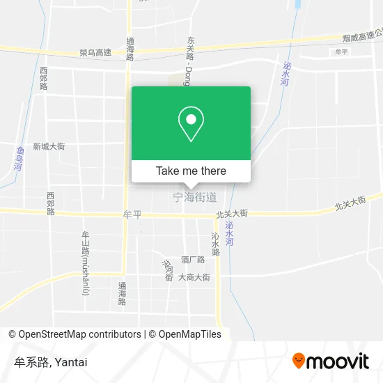 牟系路 map