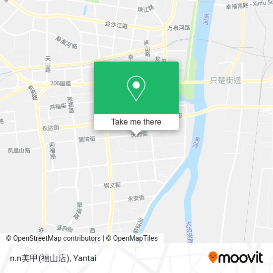 n.n美甲(福山店) map