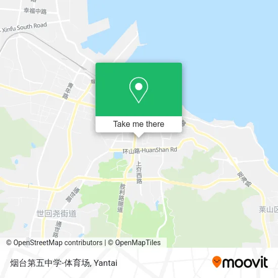 烟台第五中学-体育场 map