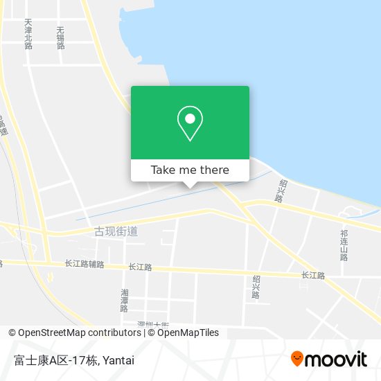 富士康A区-17栋 map
