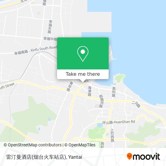 雷汀曼酒店(烟台火车站店) map