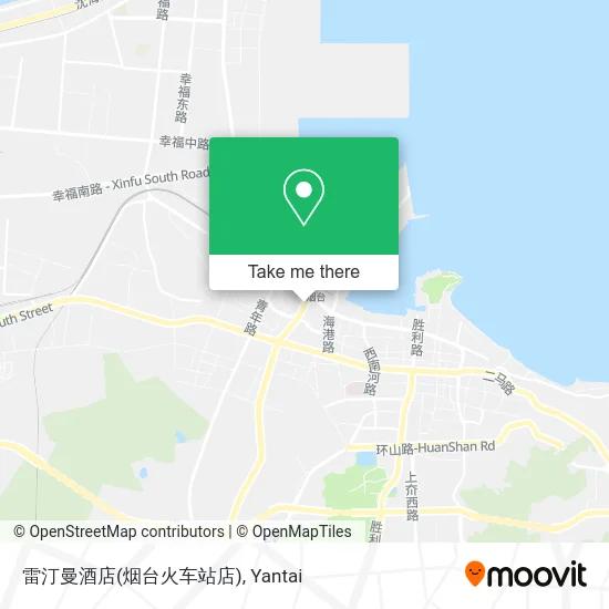 雷汀曼酒店(烟台火车站店) map