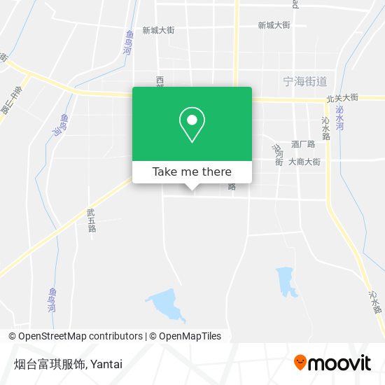 烟台富琪服饰 map