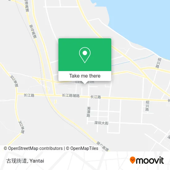 古现街道 map