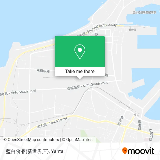 蓝白食品(新世界店) map