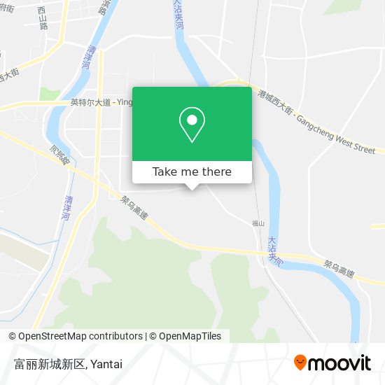 富丽新城新区 map