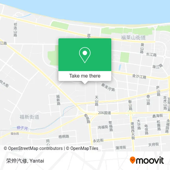 荣烨汽修 map