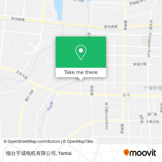 烟台宇成电机有限公司 map