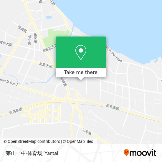 莱山一中-体育场 map