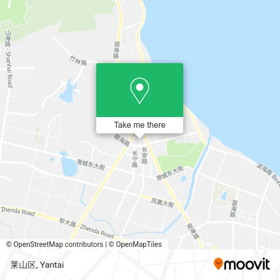 莱山区 map