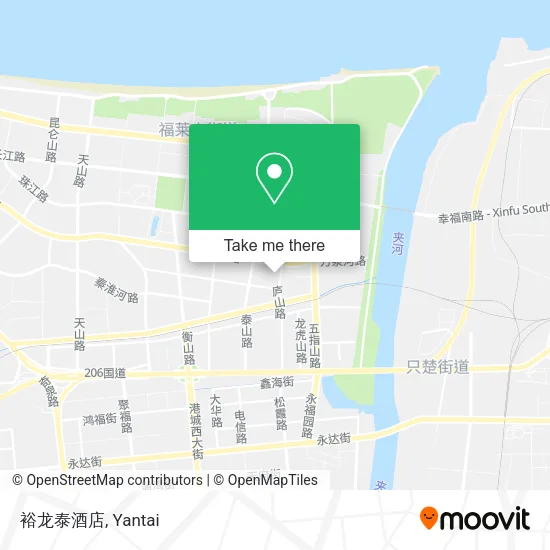 裕龙泰酒店 map