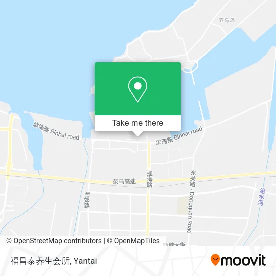 福昌泰养生会所 map