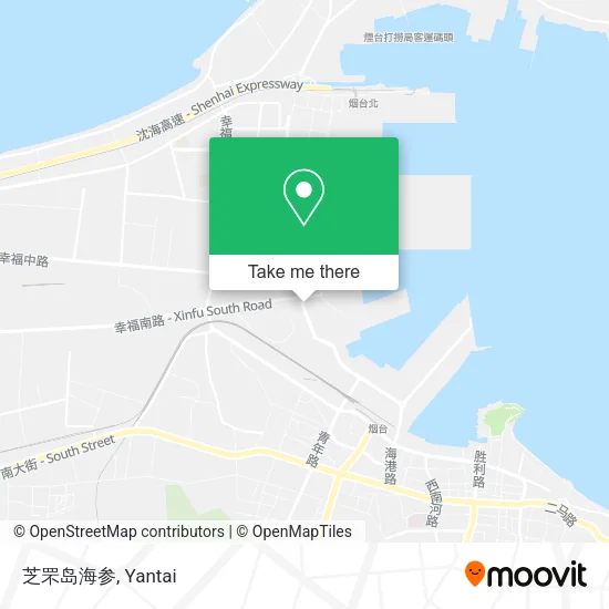 芝罘岛海参 map
