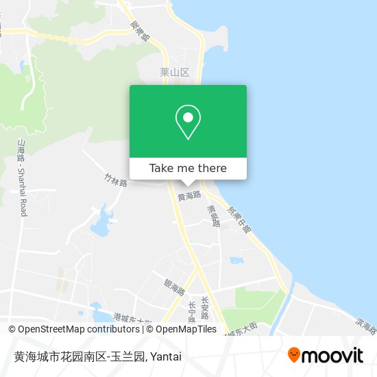 黄海城市花园南区-玉兰园 map
