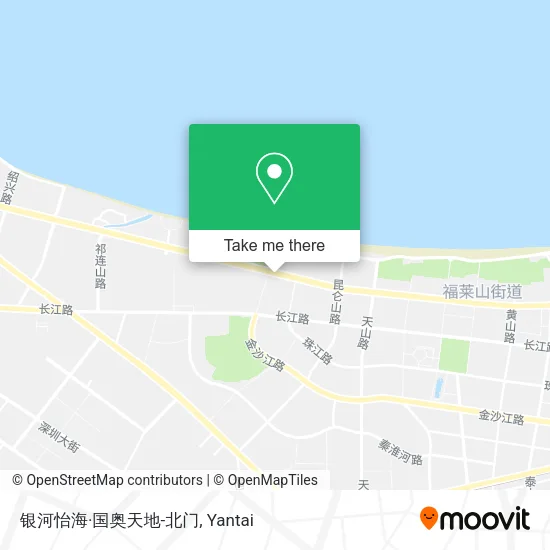 银河怡海·国奥天地-北门 map