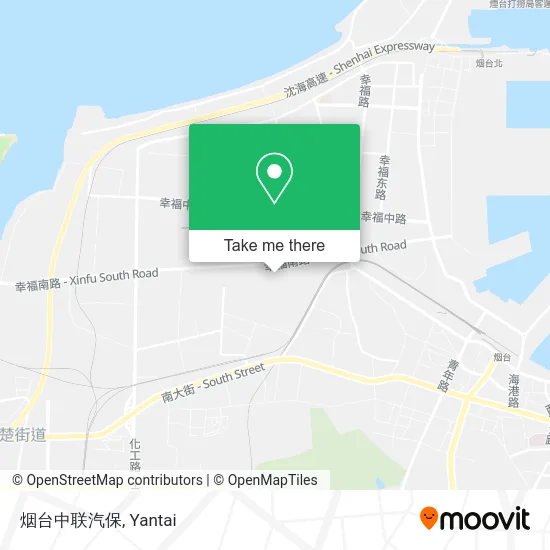 烟台中联汽保 map