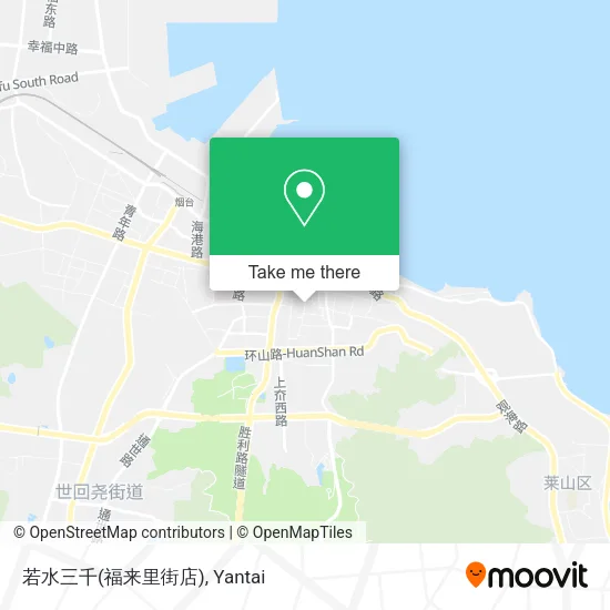 若水三千(福来里街店) map