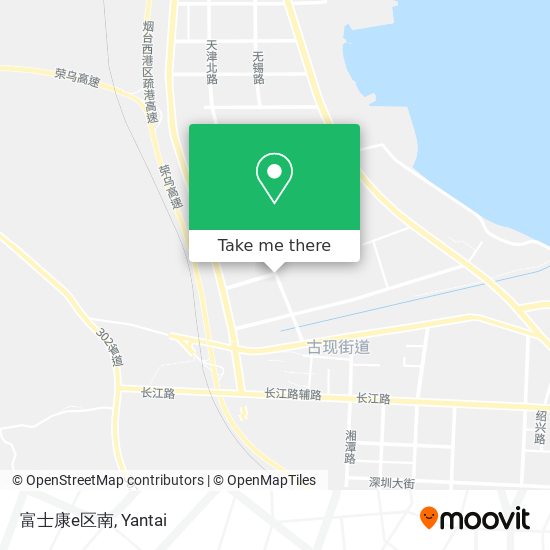 富士康e区南 map