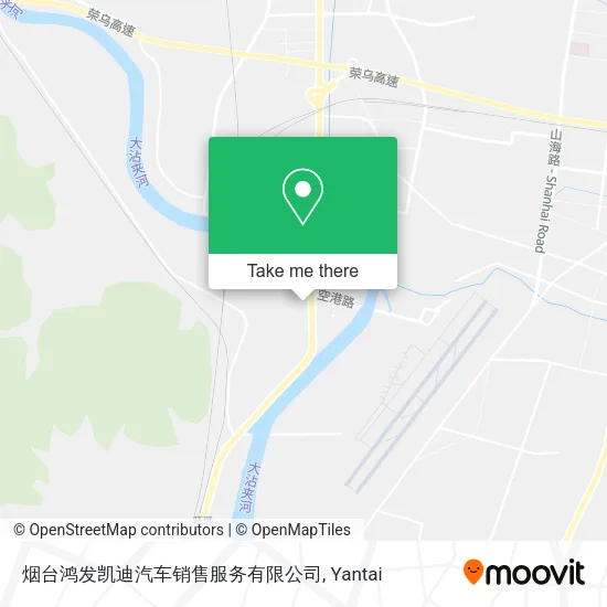 烟台鸿发凯迪汽车销售服务有限公司 map