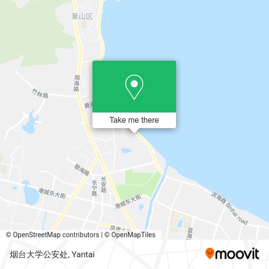 烟台大学公安处 map