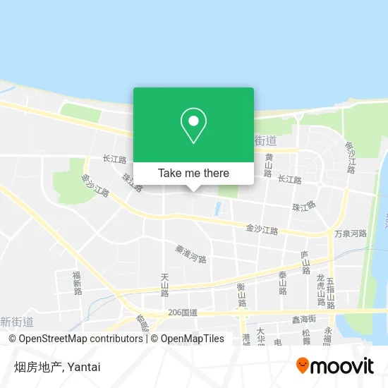 烟房地产 map