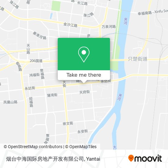 烟台中海国际房地产开发有限公司 map
