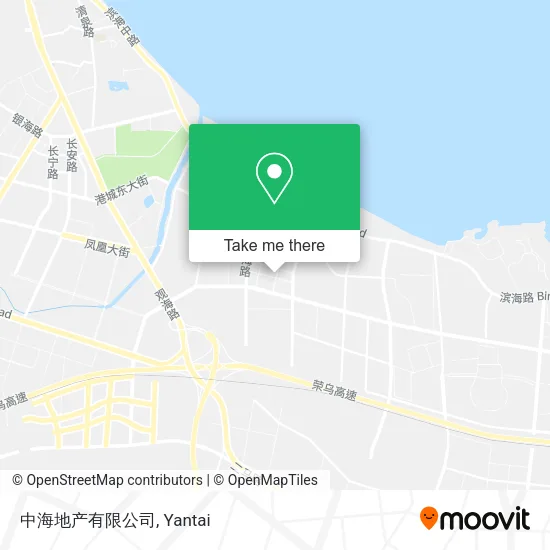 中海地产有限公司 map