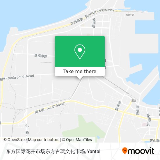 东方国际花卉市场东方古玩文化市场 map