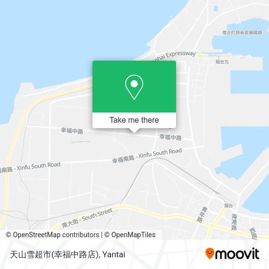 天山雪超市(幸福中路店) map