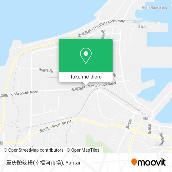 重庆酸辣粉(幸福河市场) map