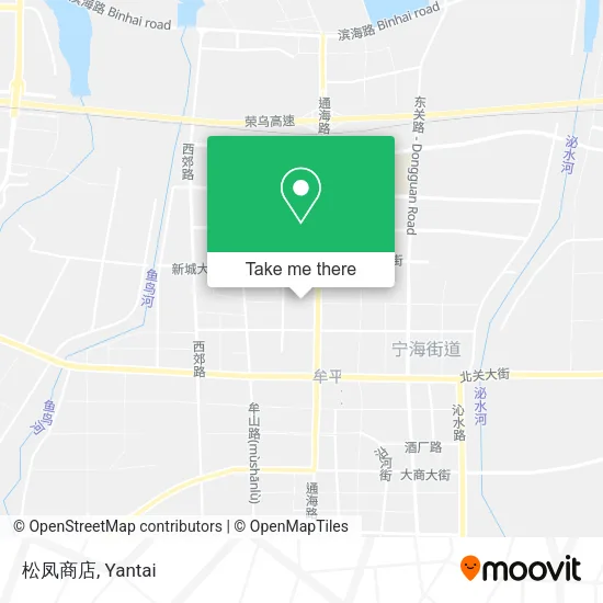 松凤商店 map