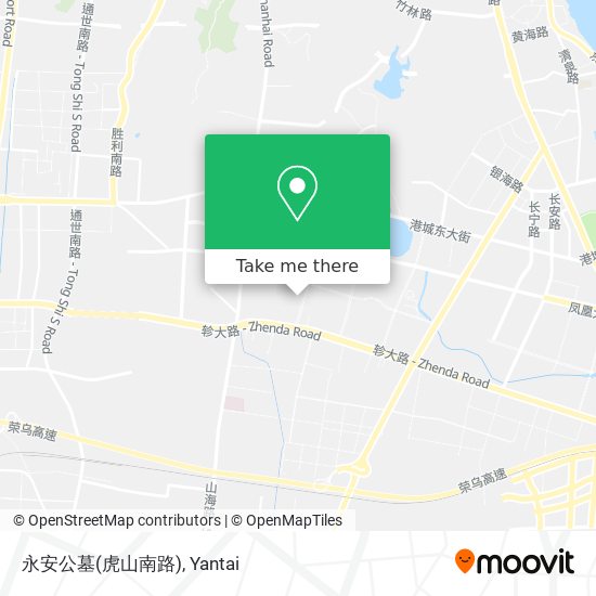永安公墓(虎山南路) map