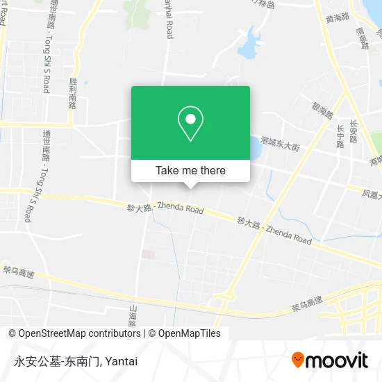 永安公墓-东南门 map
