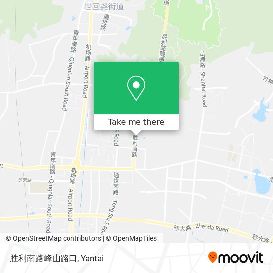 胜利南路峰山路口 map