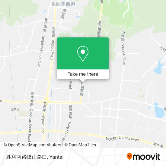 胜利南路峰山路口 map